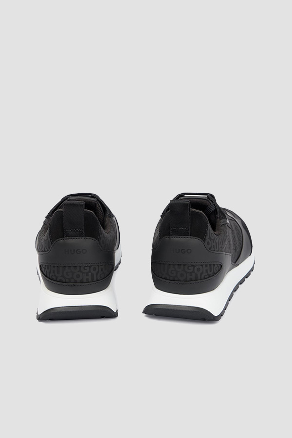 SNEAKERS HUGO - 001 ΜΑΥΡΟ